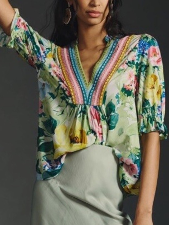 Anthropologie Tops - Anthropologie x Bl-nk London Stephanie Top S